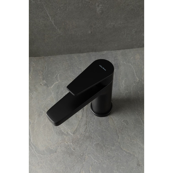 Смеситель для раковины Allen Brau Eclipse 5.E1001-31 (с донным клапаном) чёрный матовый - фото 9