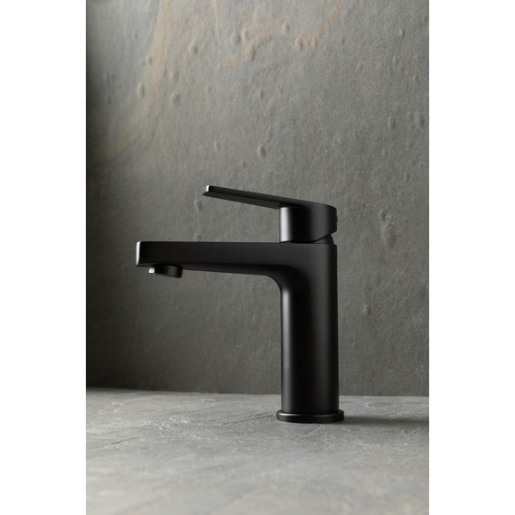 Смеситель для раковины Allen Brau Eclipse 5.E1001-31 (с донным клапаном) чёрный матовый - фото 10