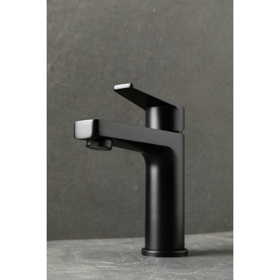 Смеситель для раковины Allen Brau Eclipse 5.E1001-31 (с донным клапаном) чёрный матовый - фото 11