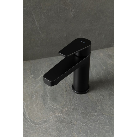 Смеситель для раковины Allen Brau Eclipse 5.E1001-31 (с донным клапаном) чёрный матовый - фото 12