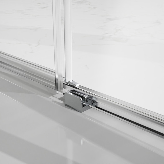 Душевое ограждение Azario SHANGHAI 100x100 см AZ-R43-100-MGR-CL, графит матовый/прозрачное - фото 3