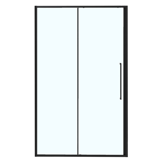 Душевая дверь Azario SHANGHAI 100 см AZ-Y43-100-MB-CL, чёрный матовый/прозрачное - фото 