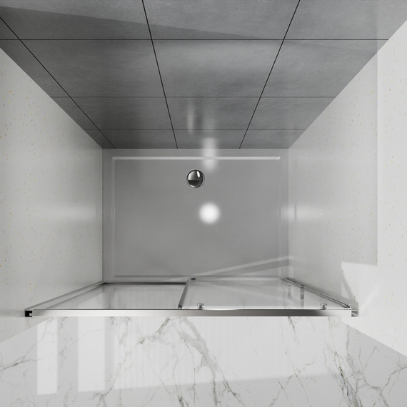 Душевая дверь Azario SHANGHAI 110 см AZ-Y43-110-MGR-CL, графит матовый/прозрачное - фото 3