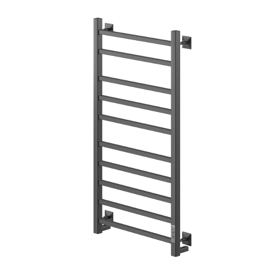 Полотенцесушитель электрический Veconi Barro-B П10 500x1000 мм B10050B-B, чёрный - фото 