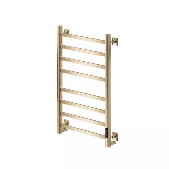 Полотенцесушитель электрический Veconi Barro-A П8 500x800 мм B8050G-A, золото матовое - фото 