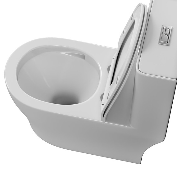 Унитаз-моноблок безободковый Grossman Classic GR-4488SQ с тонкой крышкой микролифт (система смыва Торнадо) - фото 4