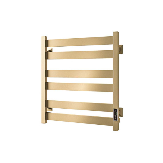 Полотенцесушитель электрический Veconi Piatto П6 500x600 мм P6050G, золото матовое - фото 