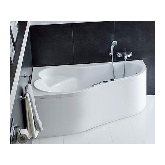 Ванна акриловая Santek Ибица 150x100 см 1.WH11.2.034 L, Размер - мм: 1500х1000 - фото, картинка  Ванна акриловая Santek Ибица 150x100 см 1.WH11.2.034 L, Размер - мм: 1500х1000 - фото