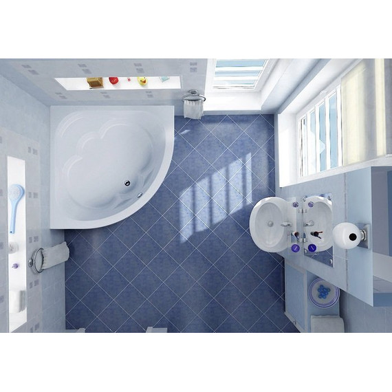 Ванна акриловая Santek Канны 150x150 см 1.WH11.1.983 - фото, картинка 2 Ванна акриловая Santek Канны 150x150 см 1.WH11.1.983 - фото 2