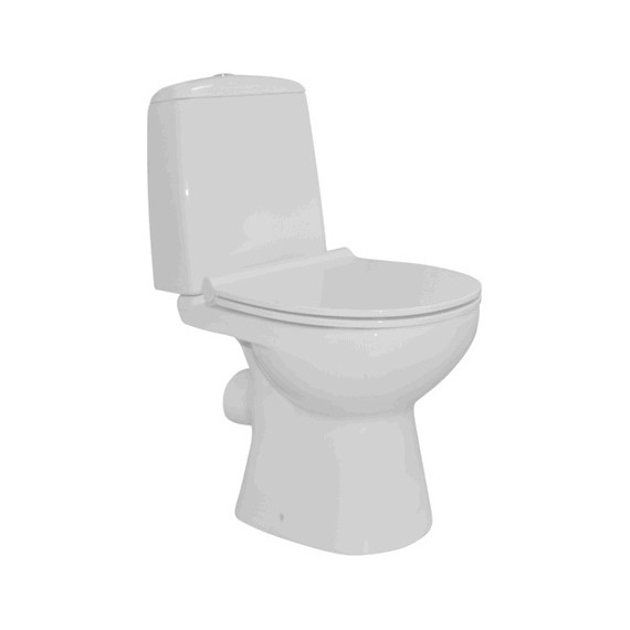 Унитаз-компакт Santek Цезарь 1.WH30.2.415 с крышкой микролифт - фото 