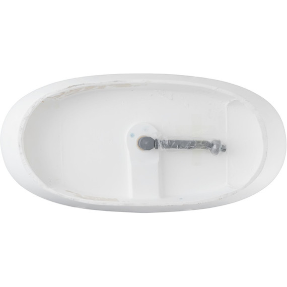 Ванна отдельностоящая Allen Brau Solid Stone Krion Oval 170x80 2.35003.21 - фото 9