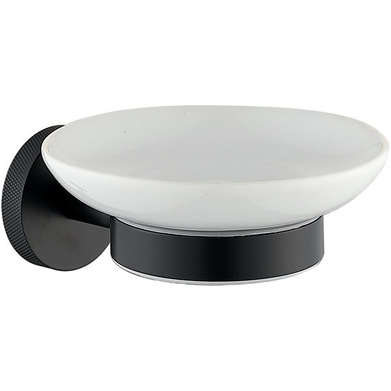 Мыльница Allen Brau Priority 6.31005-31, цвет белый/чёрный матовый - фото 