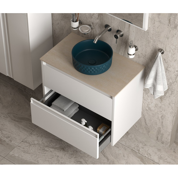 Дозатор для жидкого мыла Allen Brau Priority 6.31006-BN, цвет белый/никель браш - фото 7