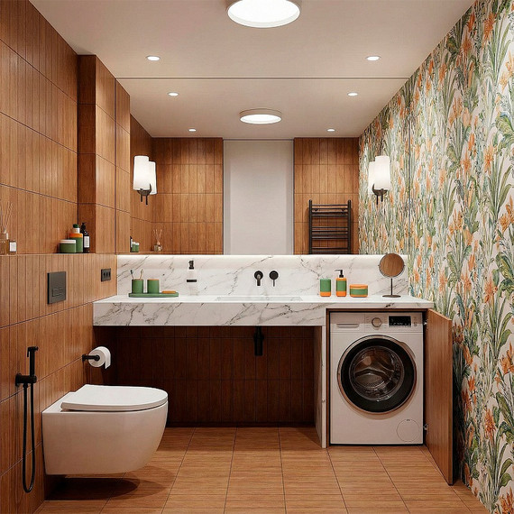 Унитаз подвесной безободковый Azario Rime AZ-1683WHD с быстросъемным сиденьем микролифт (система смыва Торнадо) - фото 10