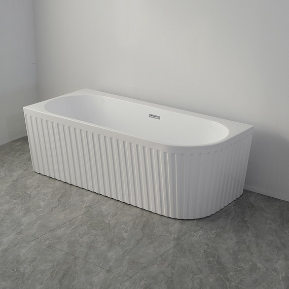 Ванна акриловая Azario LAGO GARDA 150x75 см AZ-6724-A2 L 15075 с каркасом - фото 3