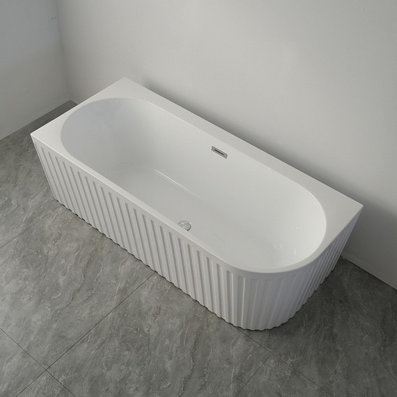 Ванна акриловая Azario LAGO GARDA 160x75 см AZ-6724-A2 L 16075 с каркасом - фото 2