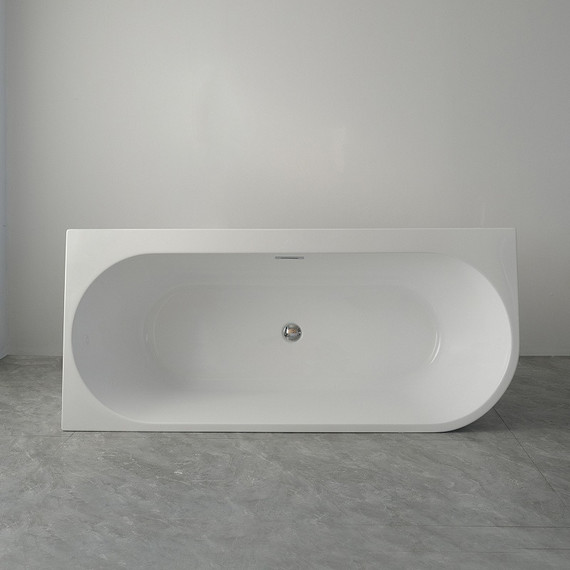 Ванна акриловая Azario LAGO GARDA 160x75 см AZ-6724-A2 L 16075 с каркасом - фото 4