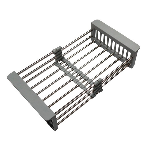 Кухонная мойка Azario Nicole AZG6050H (сифон, дозатор и коландер в комплекте) серая соты - фото 6