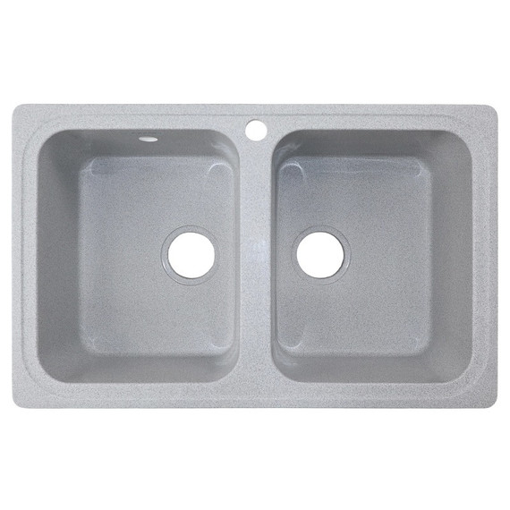 Кухонная мойка Azario Alba CS00105219, серый - фото 