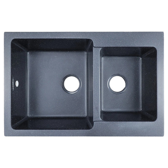 Кухонная мойка Azario Ostin CS00105244, чёрный - фото 