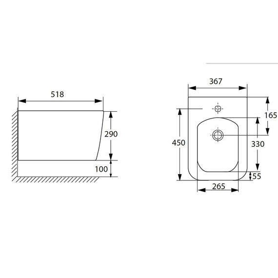 Биде подвесное Allen Brau Liberty 4.33010.20 - фото 19