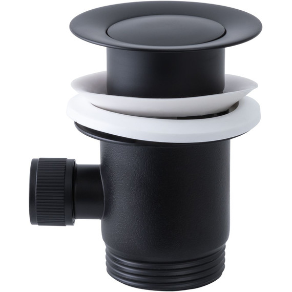 Смеситель для биде Allen Brau Priority 5.31004-31 (с донным клапаном) чёрный матовый - фото 5