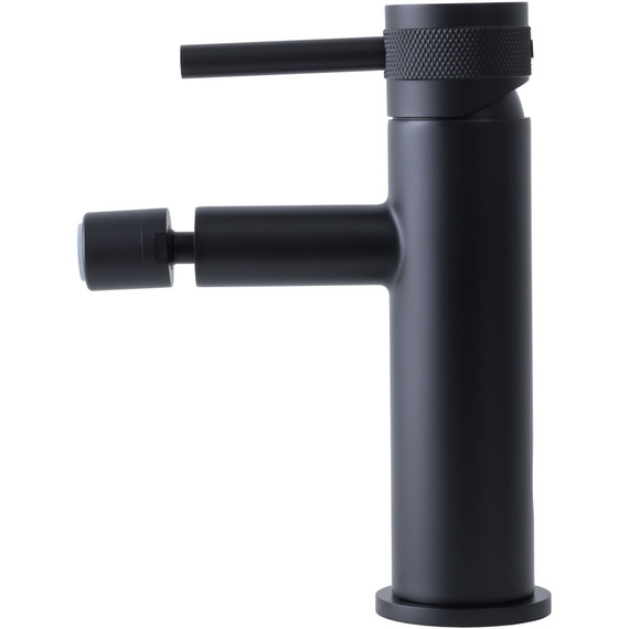 Смеситель для биде Allen Brau Priority 5.31004-31 (с донным клапаном) чёрный матовый - фото 3