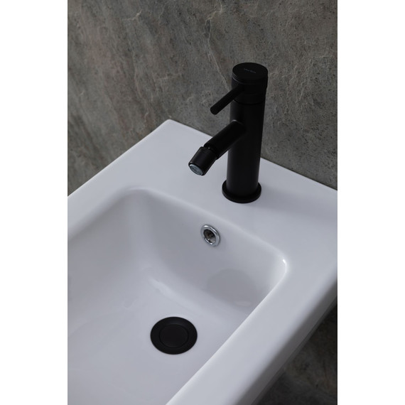 Смеситель для биде Allen Brau Priority 5.31004-31 (с донным клапаном) чёрный матовый - фото 7