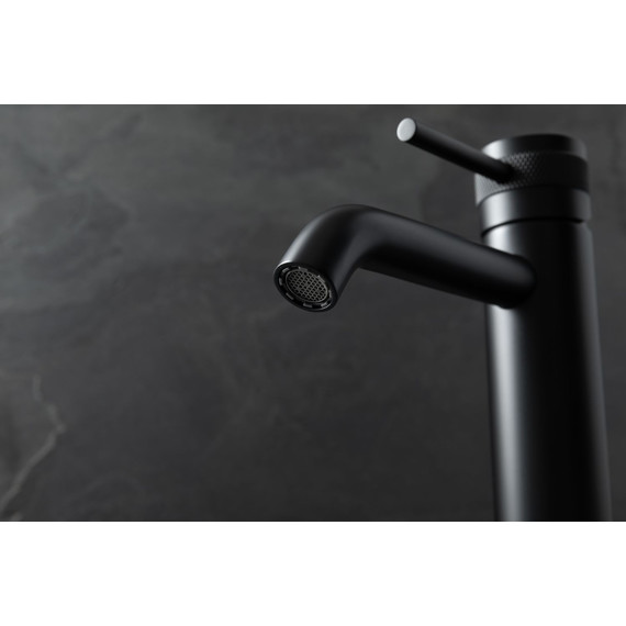 Смеситель для раковины Allen Brau Priority 5.31A01-31, чёрный матовый - фото 6
