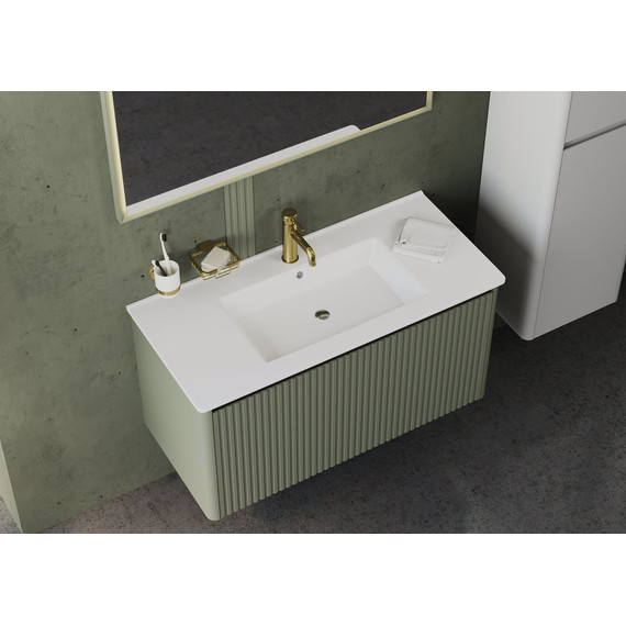 Смеситель для раковины Allen Brau Priority 5.31A01-GB, золото - фото 11