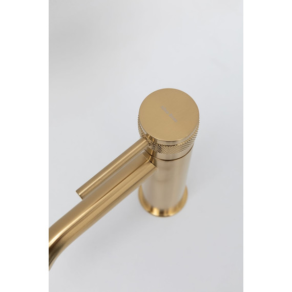 Смеситель для раковины Allen Brau Priority 5.31A01-GB, золото - фото 5