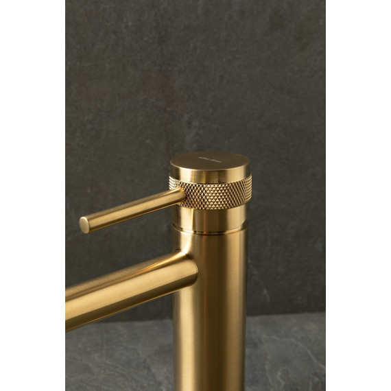 Смеситель для раковины Allen Brau Priority 5.31A01-GB, золото - фото 7