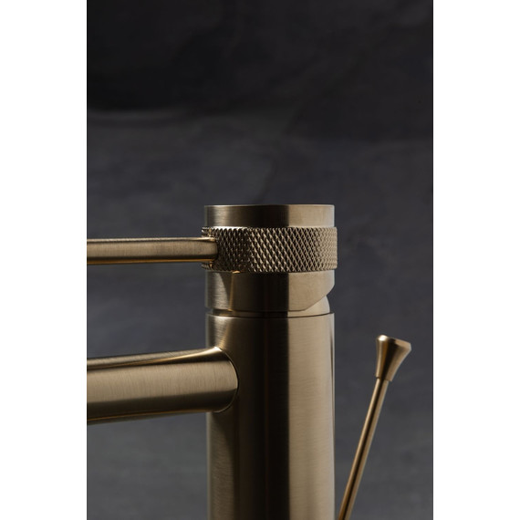 Смеситель для биде Allen Brau Priority 5.31A04-GB (с донным клапаном) золото - фото 7