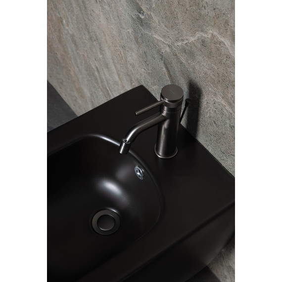 Смеситель для биде Allen Brau Priority 5.31A04-MG (с донным клапаном) графит браш - фото 8