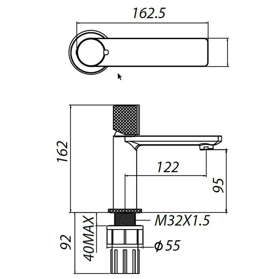 Смеситель для раковины Allen Brau Liberty 5.33001-00 - фото 8