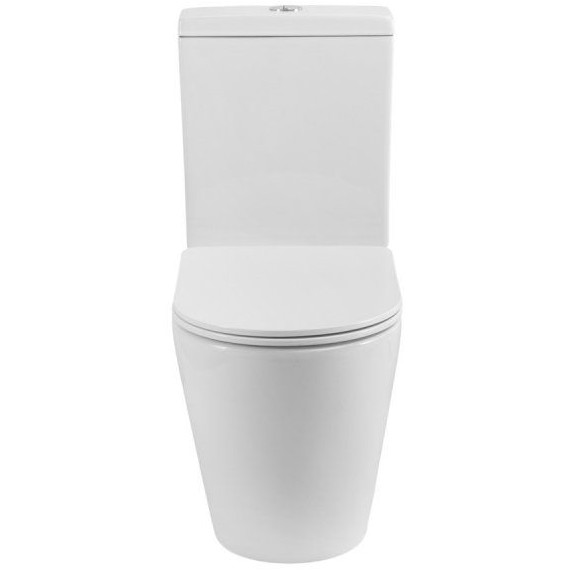 Унитаз-компакт безободковый Cezares Stylus-Tor CZR-538-CP-TOR с тонкой крышкой микролифт (система смыва Торнадо) - фото 15