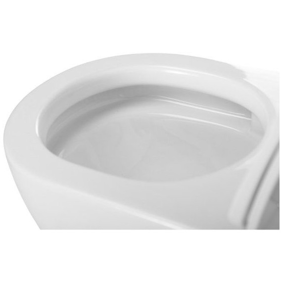 Унитаз подвесной безободковый Cezares Stylus-Tor 2.0 CZR-546-TH-TOR/SC с тонкой крышкой микролифт (система смыва Торнадо) - фото 9