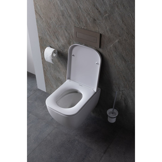 Унитаз подвесной безободковый Allen Brau Infinity 4.21004.20 с крышкой микролифт - фото 18