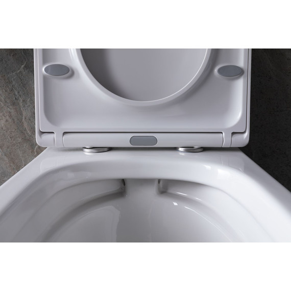 Унитаз подвесной безободковый Allen Brau Infinity 4.21004.20 с крышкой микролифт - фото 21