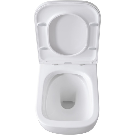 Унитаз подвесной безободковый Allen Brau Infinity 4.21004.20 с крышкой микролифт - фото 6