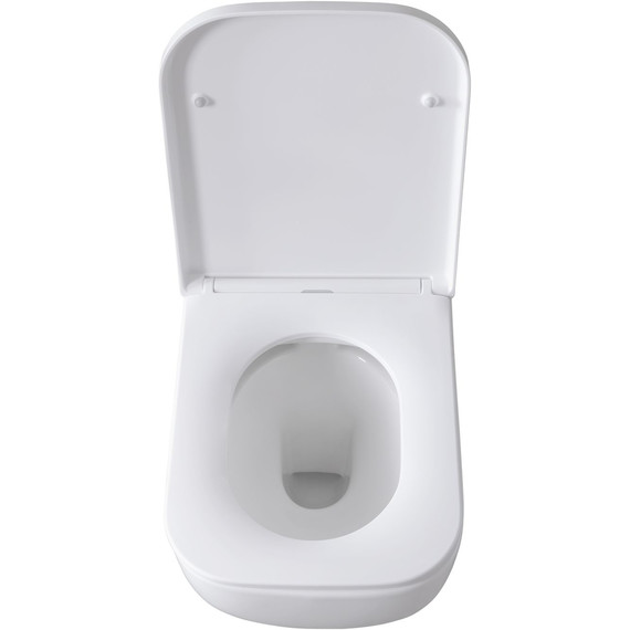 Унитаз подвесной безободковый Allen Brau Infinity 4.21004.20 с крышкой микролифт - фото 5