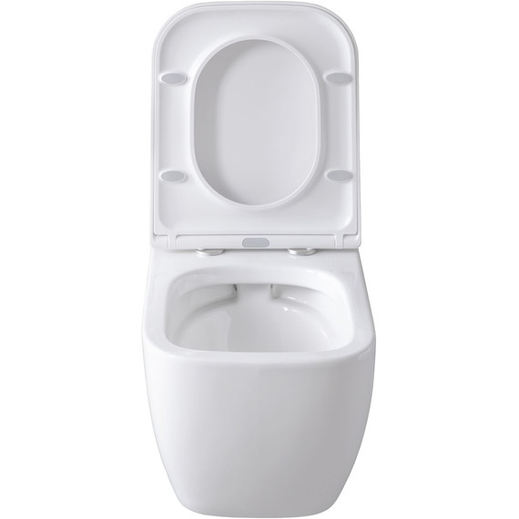 Унитаз подвесной безободковый Allen Brau Infinity 4.21004.20 с крышкой микролифт - фото 12