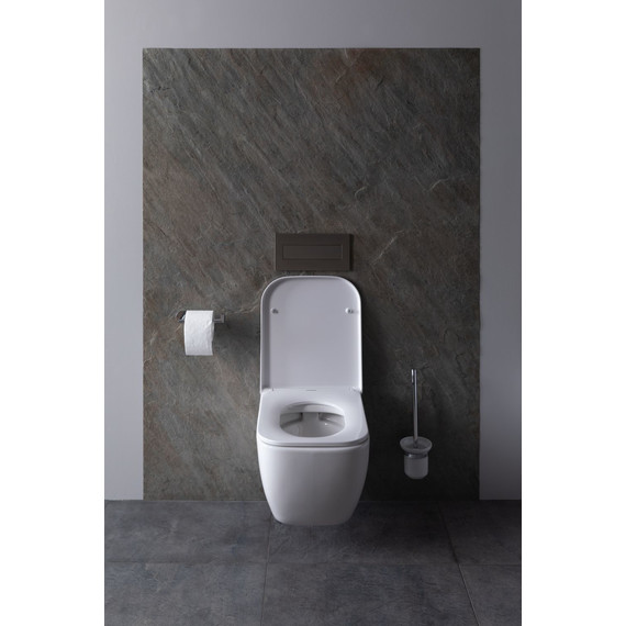 Унитаз подвесной безободковый Allen Brau Infinity 4.21004.20 с крышкой микролифт - фото 13