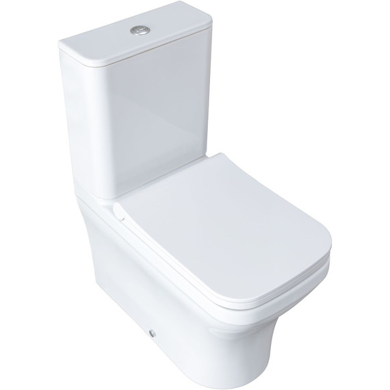 Унитаз-компакт Allen Brau Infinity 4.21012.20 с тонкой крышкой микролифт - фото 10