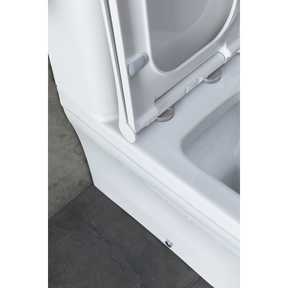 Унитаз-компакт Allen Brau Infinity 4.21012.20 с тонкой крышкой микролифт - фото 19