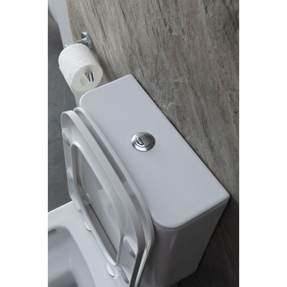 Унитаз-компакт Allen Brau Infinity 4.21012.20 с тонкой крышкой микролифт - фото 33