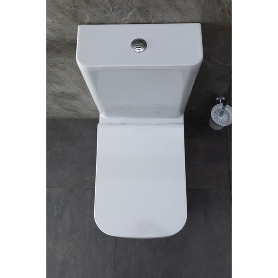 Унитаз-компакт Allen Brau Infinity 4.21012.20 с тонкой крышкой микролифт - фото 23