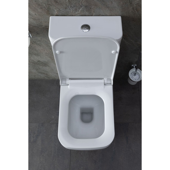 Унитаз-компакт Allen Brau Infinity 4.21012.20 с тонкой крышкой микролифт - фото 26