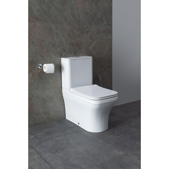 Унитаз-компакт Allen Brau Infinity 4.21012.20 с тонкой крышкой микролифт - фото 42