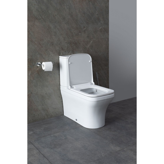 Унитаз-компакт Allen Brau Infinity 4.21012.20 с тонкой крышкой микролифт - фото 40